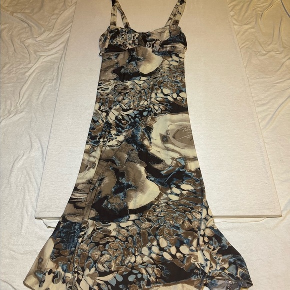 Elegant Floral Print Maxi Dress - Picture 1 of 5